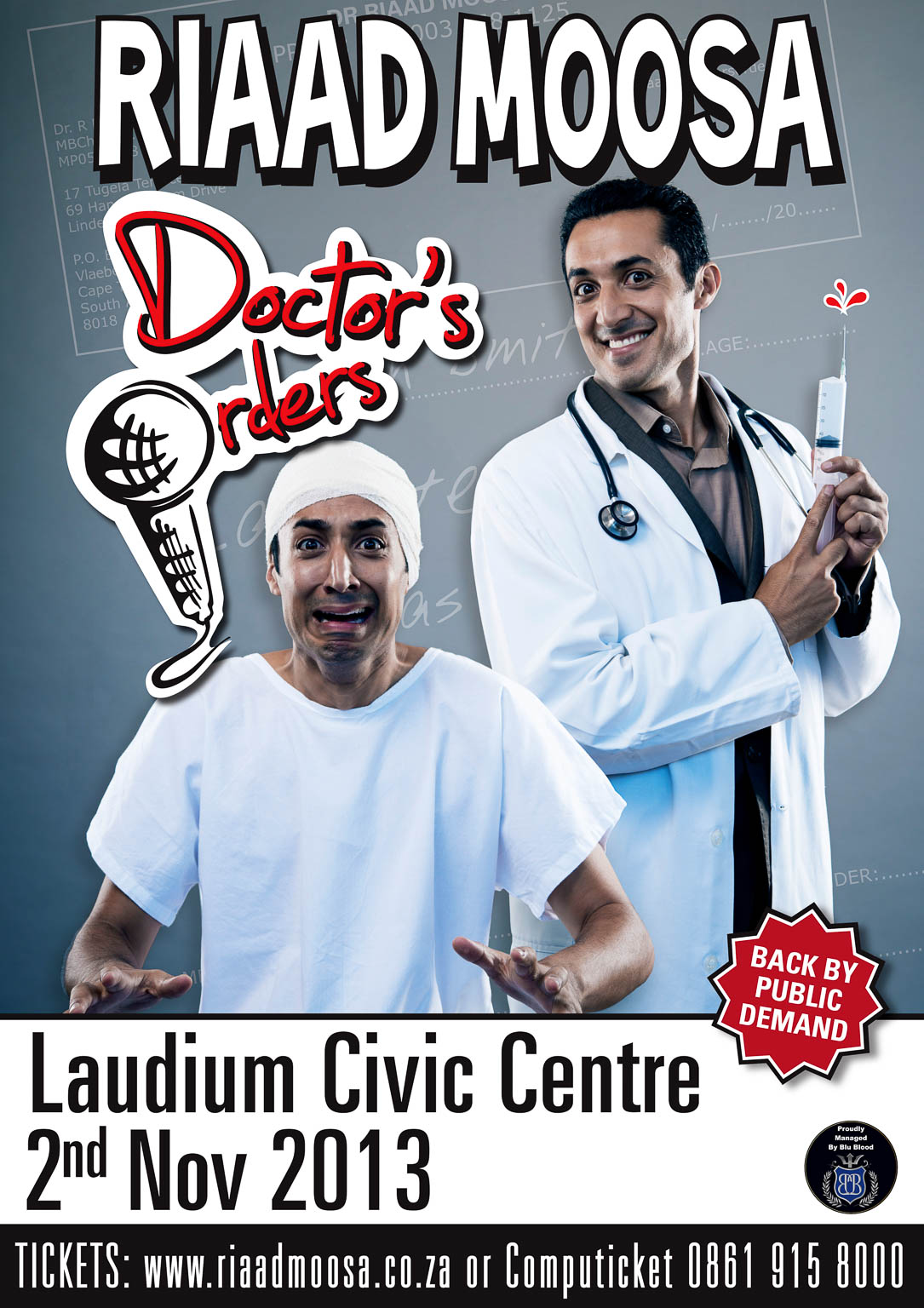Riaad Moosa - Doctor's Orders